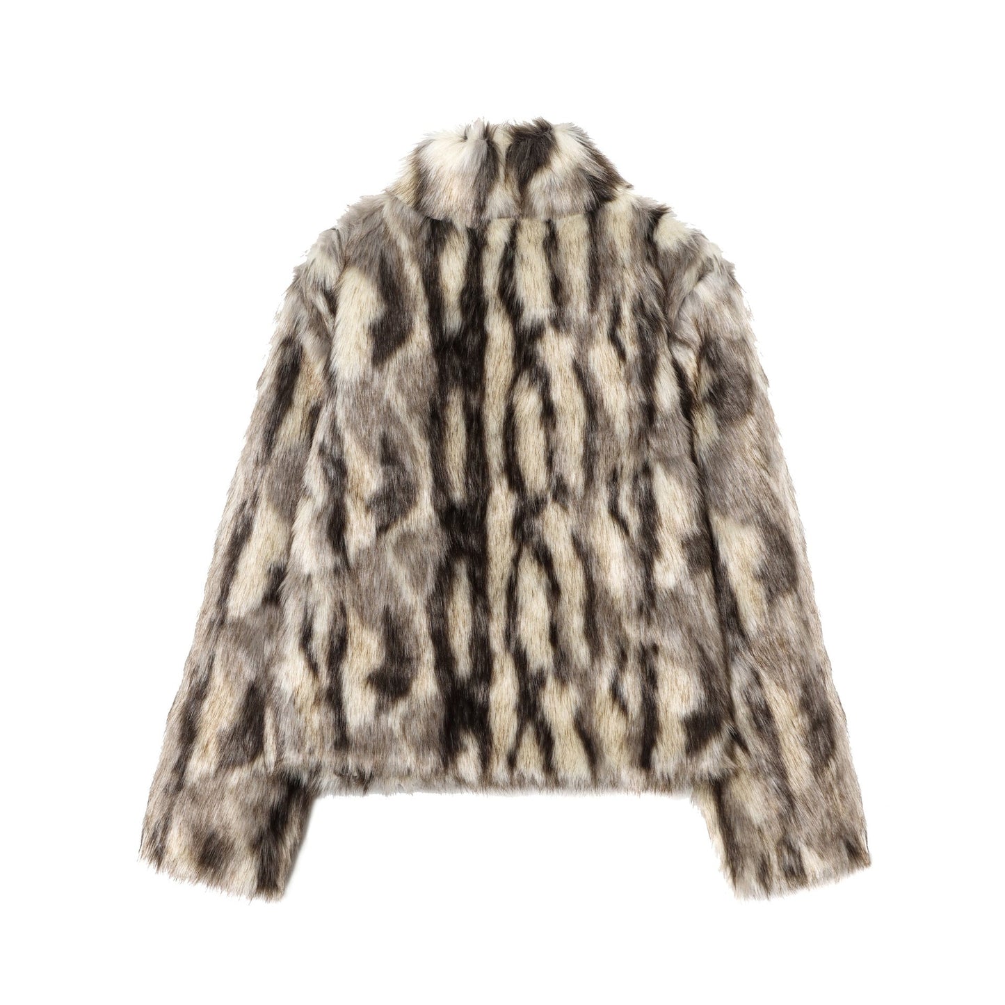 Women's Fashion Casual Faux Fur Effect Coats