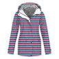 Women's Camouflage Printed Hooded Pocket Splash Outdoor Coats