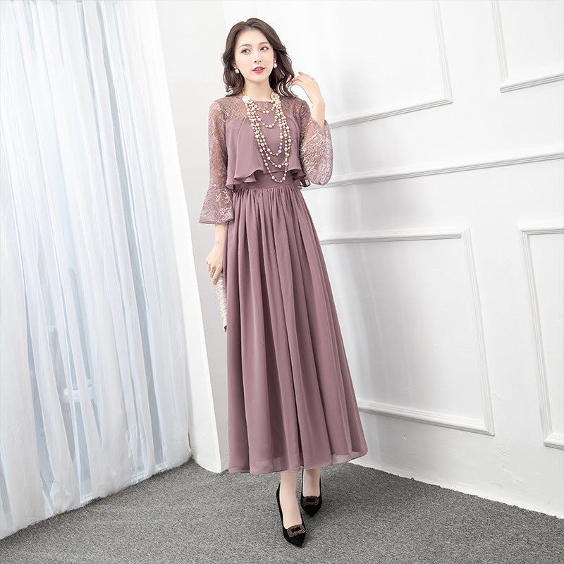 Gown Long Korean Style Banquet Dress Wedding Dresses