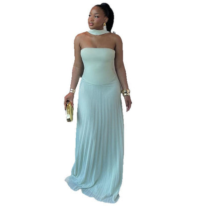 Women's Sweet Fresh Tube High Waist Slimming Dresses