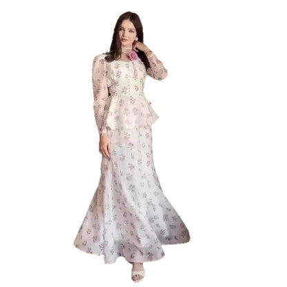 Vintage Court Style Elegant Long Sleeve Suits
