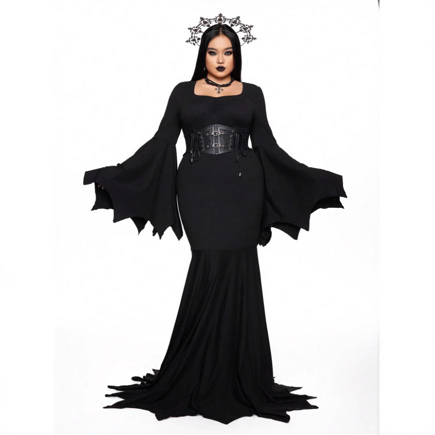 Women's Hot Fashion Elegant Slim Dress Batwing Sleeve Dresses