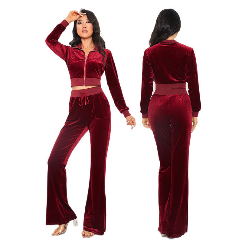 Women's Autumn Casual Fashion Veet Slim Fit Suits