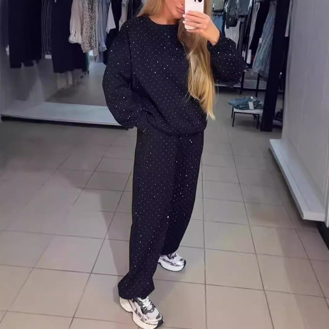 Women's Round Neck Long Sleeve Full Body Suits