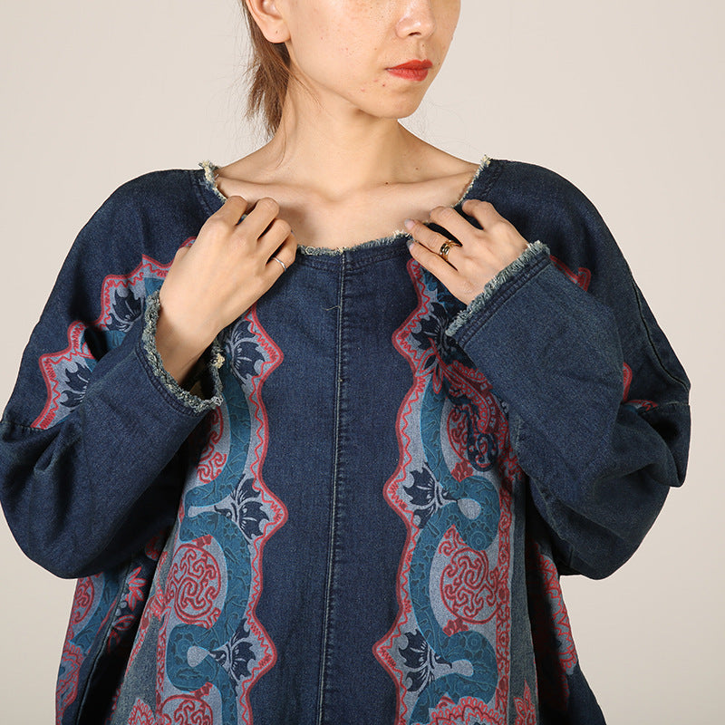 Turtleneck Long Irregular With Personality Plaid Sweaters