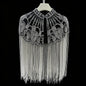 Women's Style High-grade Waistcoat Niche Beaded Tassel Coats