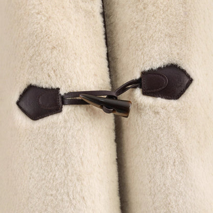 Women's Versatile Bends Hitches Ornament Artificial Fur Jackets