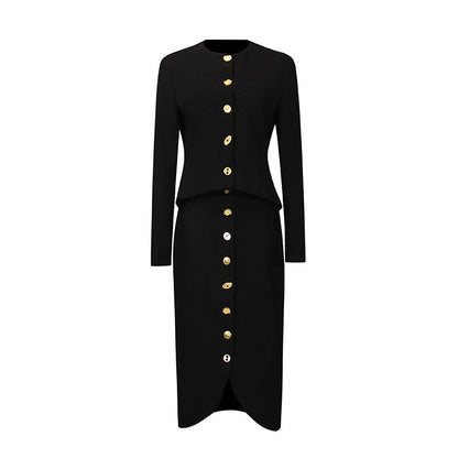 Women's Classic Style Two-piece Summer Round Neck Suits