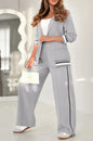 Women's Wear Solid Color Rib Business Temperament Suits