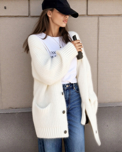 Women's Innovative Durable Trendy Faux Alpaca Sweaters