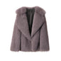 Women's Leather Fur Faux Loose Korean Style Coats