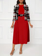 Attractive Fashion Creative Printed Two-piece Dress Dresses