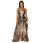 Women's Wear Sexy Sling Elegant Prom Glitter Dresses