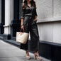 Women's Summer Fashion Minimalist Long Sleeve Loose Suits