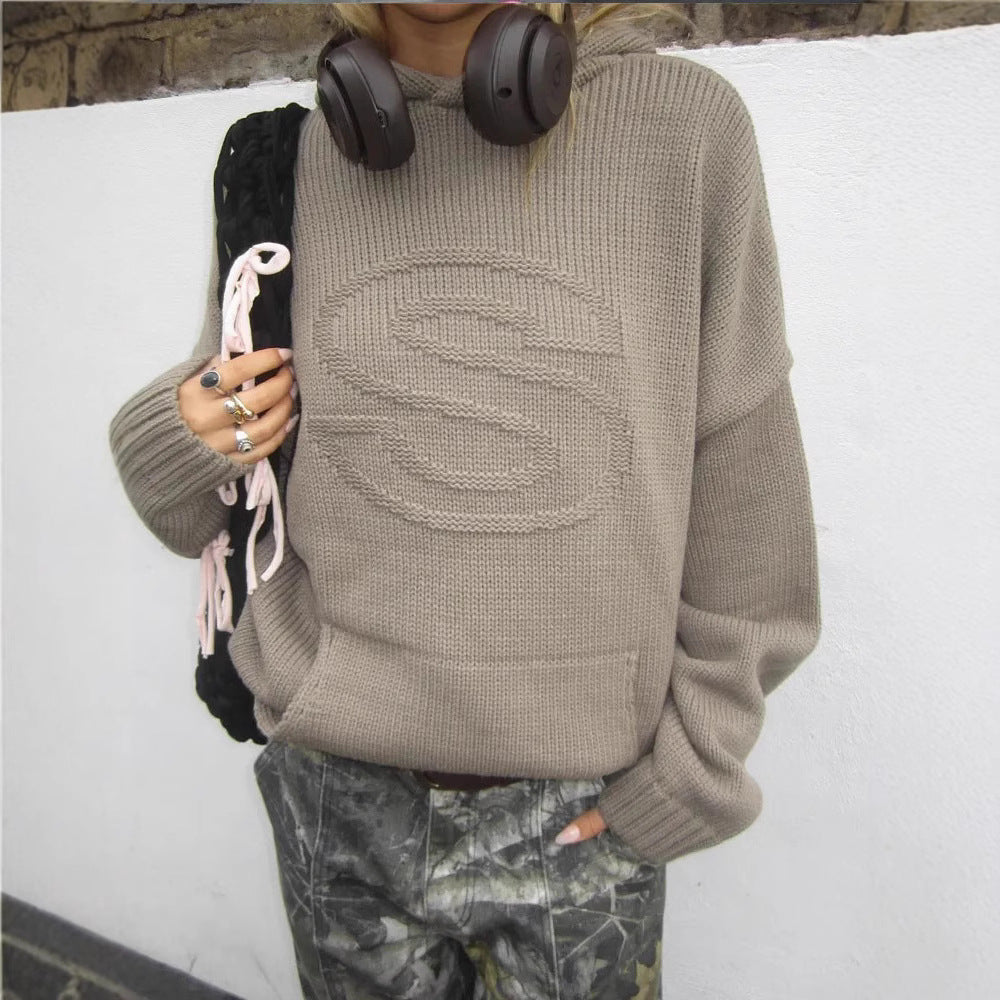 Women's & Men's & American Retro Fashion Pullover Pockets Sweaters