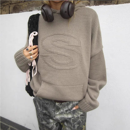 Women's & Men's & American Retro Fashion Pullover Pockets Sweaters