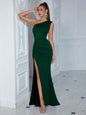 Women's Dress For Summer High-grade Split Shoulder Dresses