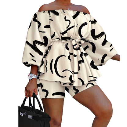 Beautiful Trendy Sexy Printing Club Wear Suits