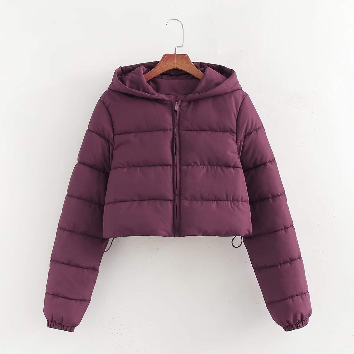Women's Versatile Urban Casual Hooded Cotton Coats