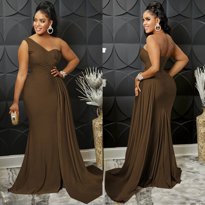 Women's Solid Color Party Tight Sleeve Dress Dresses