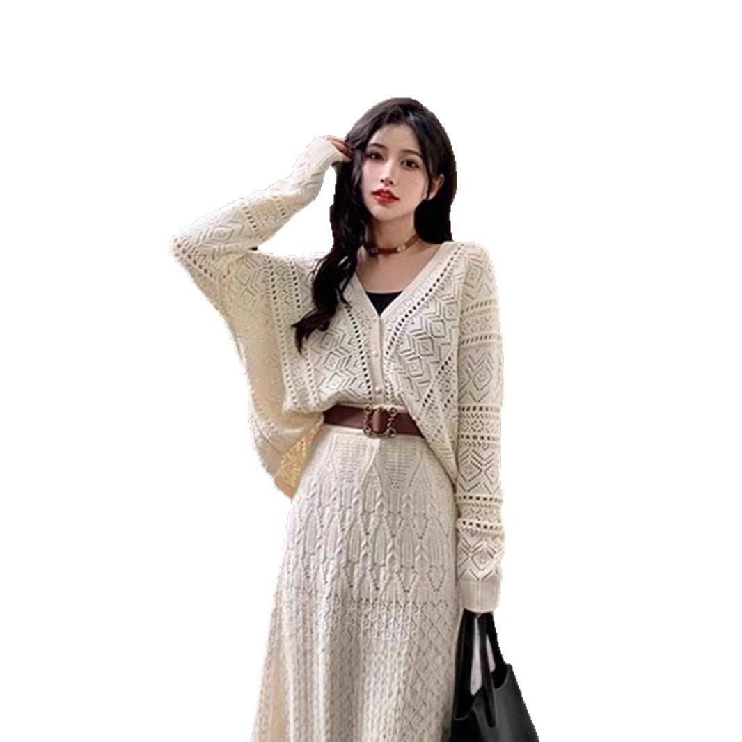 French Classic Style Fashion Elegant Knitting Suits