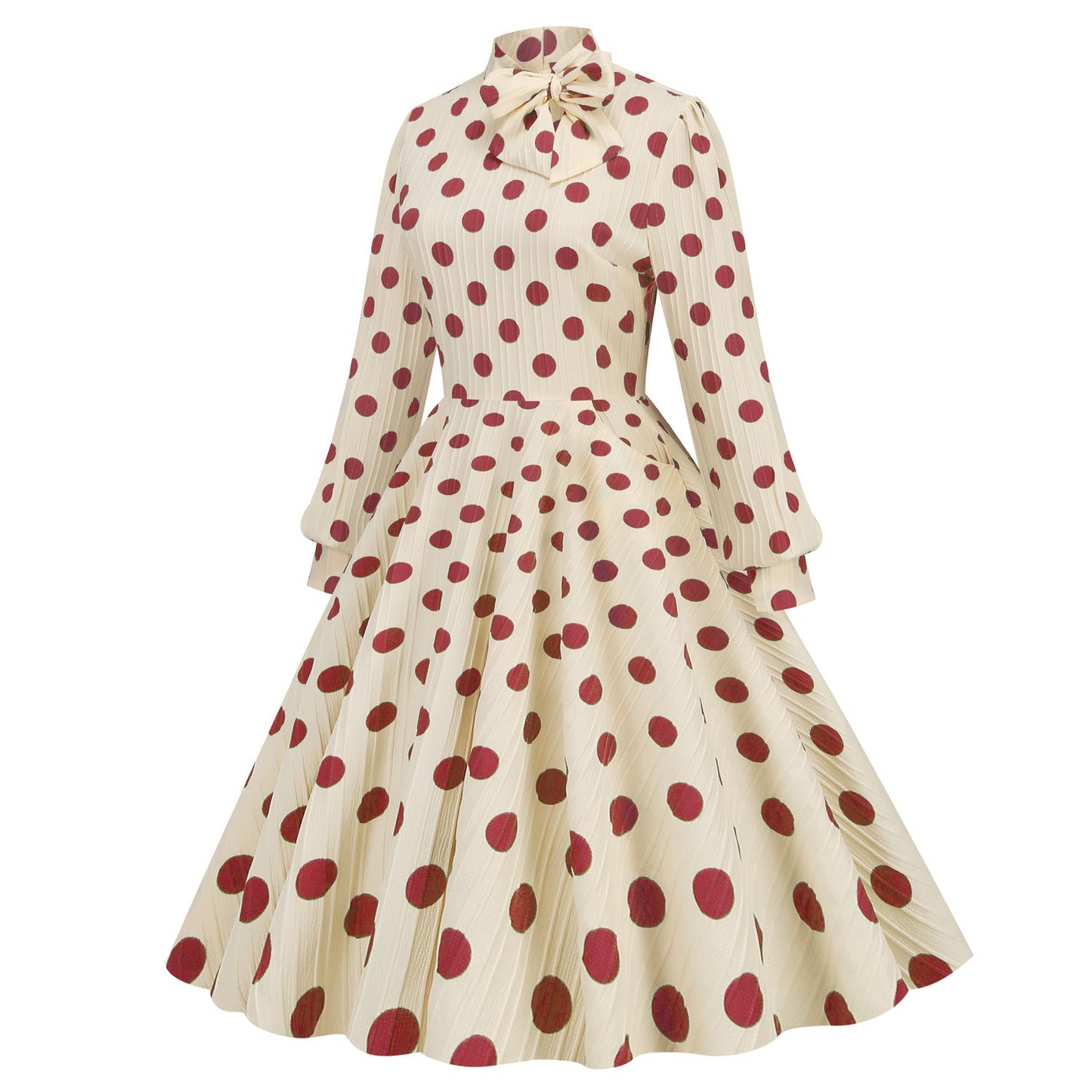 Hepburn Style Vacation Banquet Dress Large Dresses