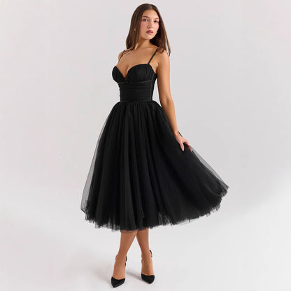 Sexy Sling Backless Casual Dress Christmas Dresses