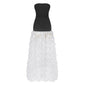 Tube Dress Three-dimensional Flower Pettiskirt Dinner Dresses
