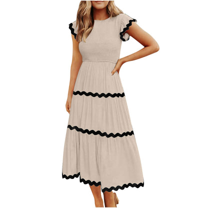 Women's Dress Temperament Long Slim Fit Elegant Dresses