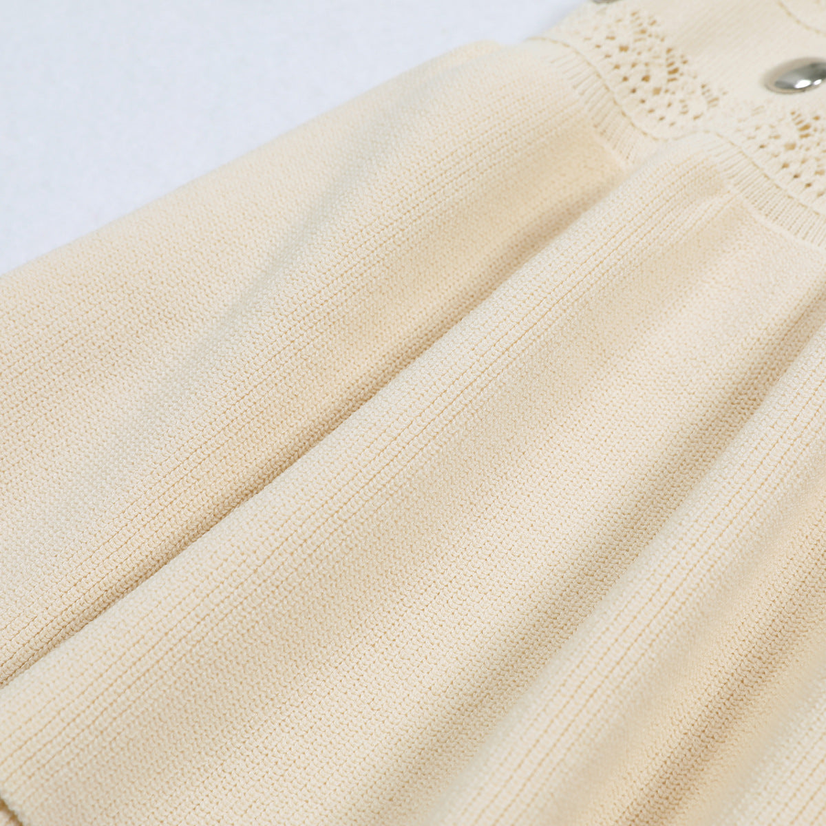 High Quality Summer Sleeveless Round Neck Rivet Dresses