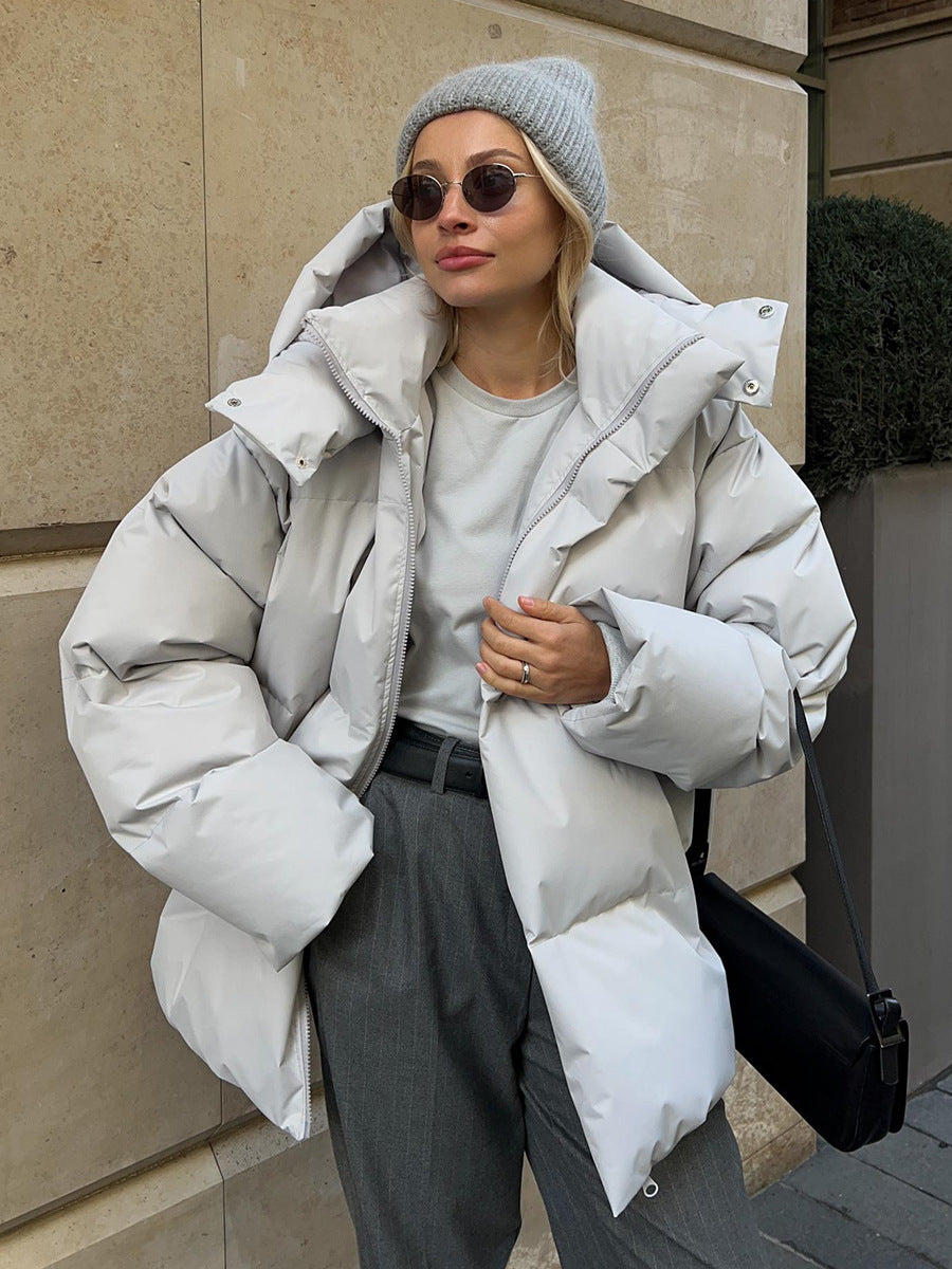 Women's Glamorous Trendy Cotton Loose Loose-fitting Coats