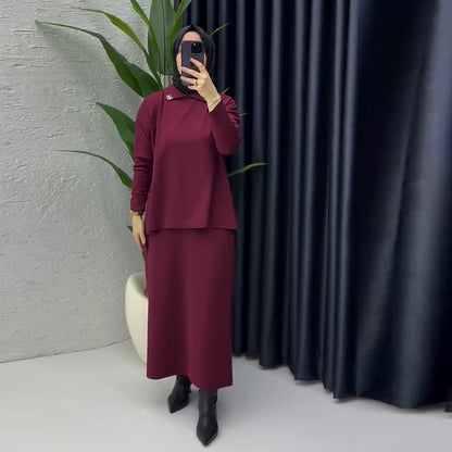 Long Sleeve Split Loose Casual Lazy Sweaters