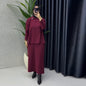 Long Sleeve Split Loose Casual Lazy Sweaters