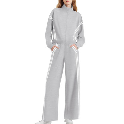 Women's Autumn Two-piece Sportswear Casual Trousers Set Suits