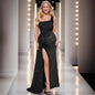 Women's Light Luxury Fishtail Banquet Elegant Host Single Dresses