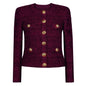 Women's Quality Spring Autumn Long Sleeve Round Jackets