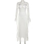 Women's Summer Sexy Tulle Slim Fit Patchwork Dresses