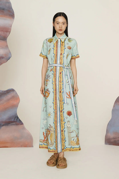 Personalized Iti Lantern Sleeve Casual Fashion Dresses