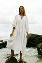 Women's Long Lantern Sleeve Casual Sweet Fresh Dresses