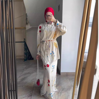 Women's Durable Arab Business Shirt High-grade Suits