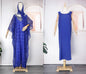 Women's Loose Batwing Sleeve Dress Robe Three-piece Dresses