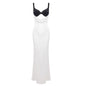 Women's Summer Suspender Dress White Sexy Veet Dresses