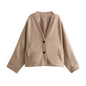 Women's Durable American Woolen Kimono Spring Coats