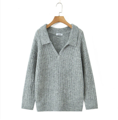 Women's Classy Pretty Simple Pullover Knitted Sweaters