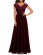 Classic Dress Lace Long Patchwork Noble Dresses