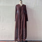 Women's Summer Loose Multicolor Long Dress Outside Coats
