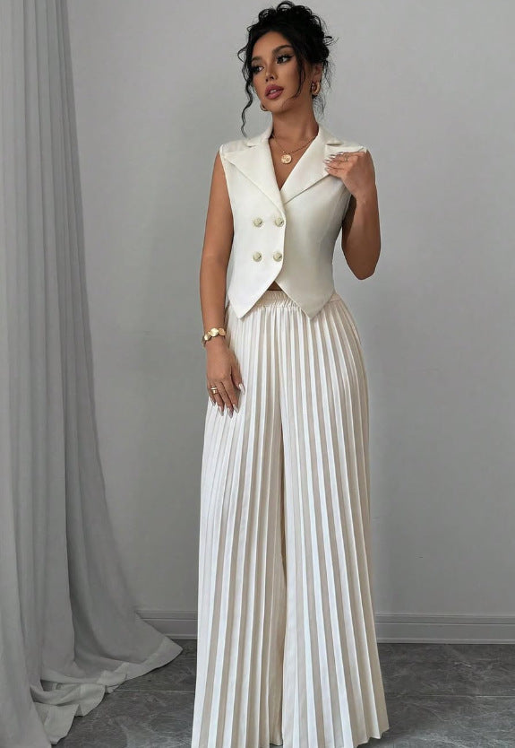 Women's Elegant Cool Durable Fashion Pleated Suits