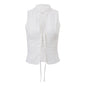 Women's Summer Fashion Street Sexy Bare Midriff Tops