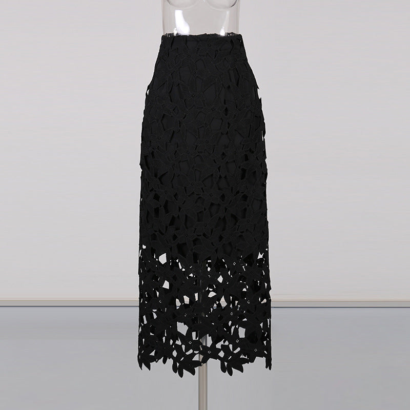 Women's Autumn Sexy Cutout Flower High Waist Suits