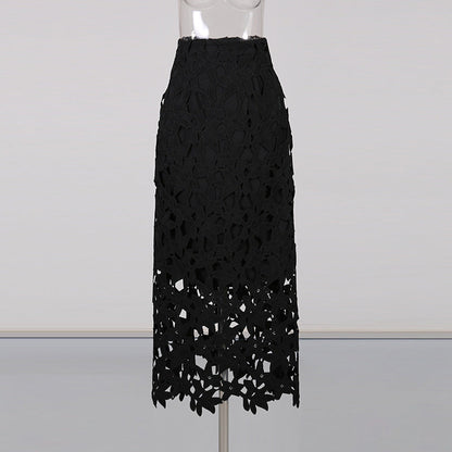 Women's Autumn Sexy Cutout Flower High Waist Suits